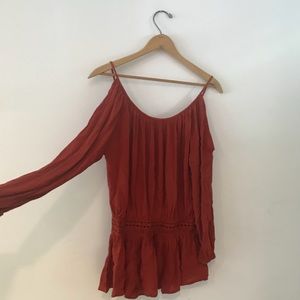 Forever 21 Long Sleeve Romper